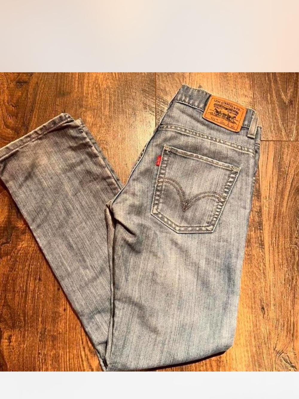 Levi's Men's Light Wash Slim Straight Jeans